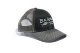 Elk River Custom Rods Mesh Back Black and Grey Hat