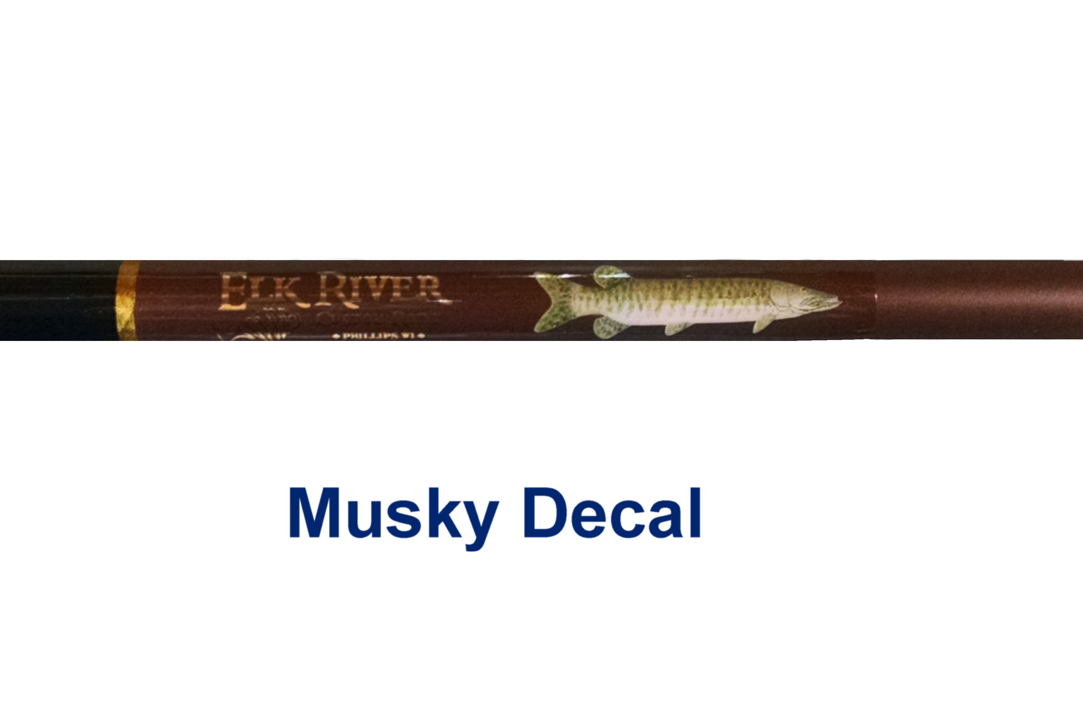 Custom Fish/Flag Decal Inlay
