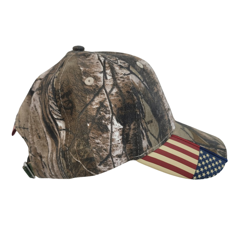 American Flag Camo Hat