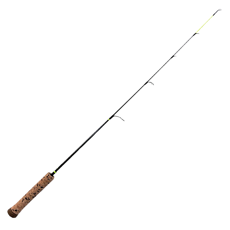 28” Panfish FIN-X Series – Ultra-Lite Ice Rod with Full Cork Handle