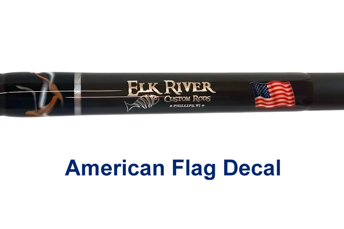 Custom Fish/Flag Decal Inlay Custom Fish/Flag Decal Inlay