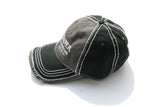 Elk River Custom Rods Distressed Black & Charcoal Grey Hat